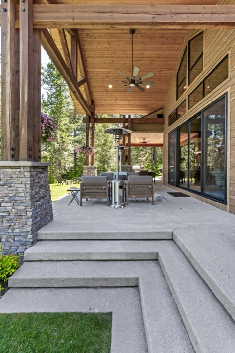 Deck and patio by Nicholson Construction
