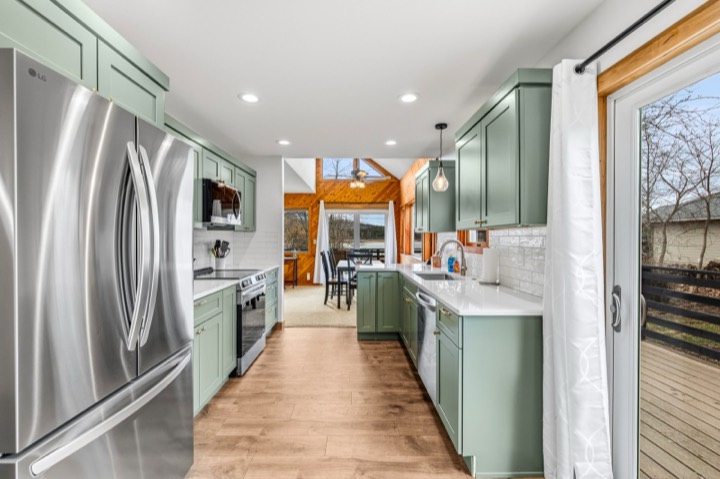 Custom home interior by Nicholson Construction
