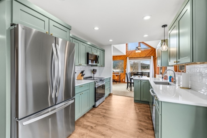 Custom home interior by Nicholson Construction