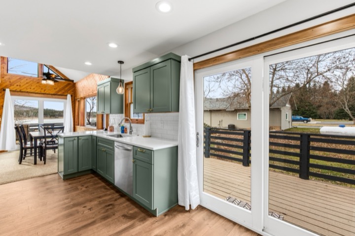 Custom home interior by Nicholson Construction