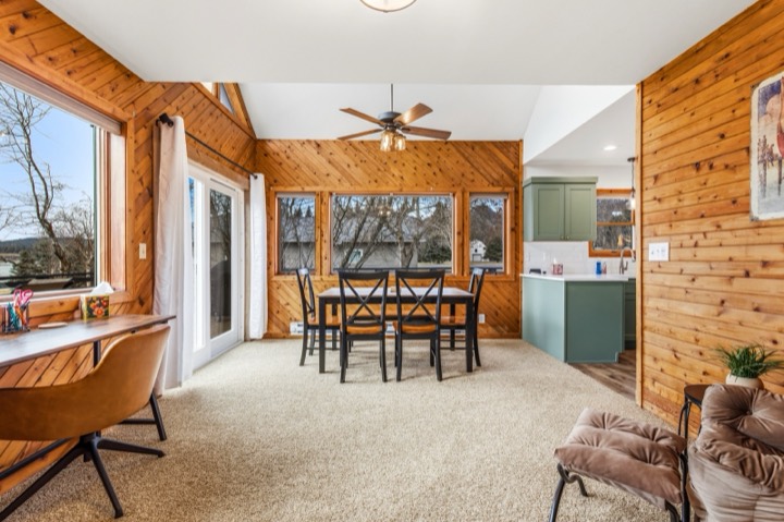 Custom home interior by Nicholson Construction