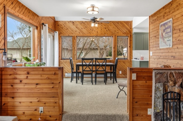 Custom home interior by Nicholson Construction