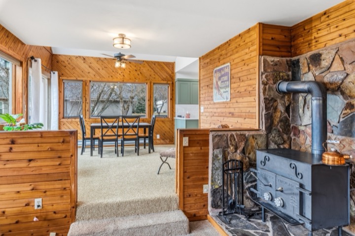 Custom home interior by Nicholson Construction